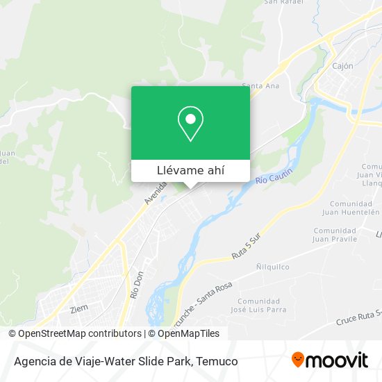 Mapa de Agencia de Viaje-Water Slide Park