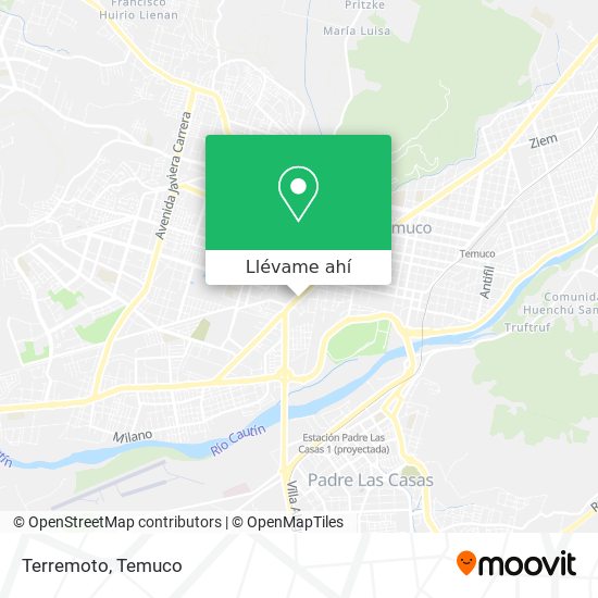 Mapa de Terremoto