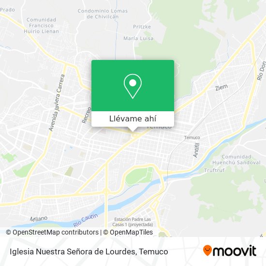 Mapa de Iglesia Nuestra Señora de Lourdes