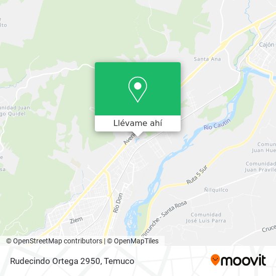 Mapa de Rudecindo Ortega 2950