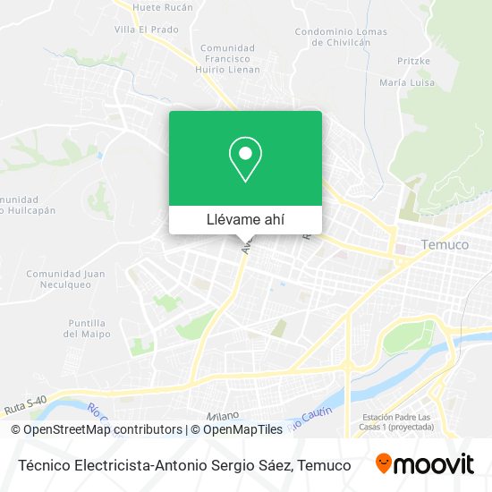 Mapa de Técnico Electricista-Antonio Sergio Sáez