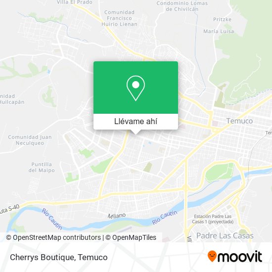 Mapa de Cherrys Boutique