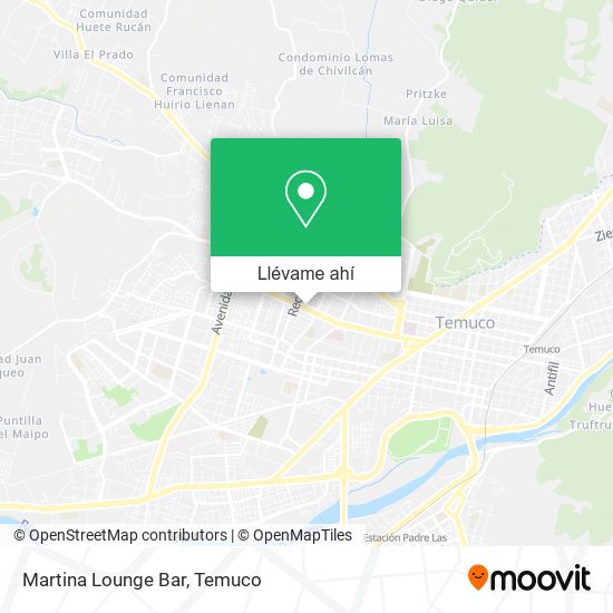 Mapa de Martina Lounge Bar