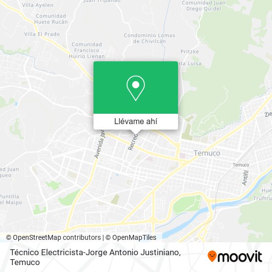 Mapa de Técnico Electricista-Jorge Antonio Justiniano