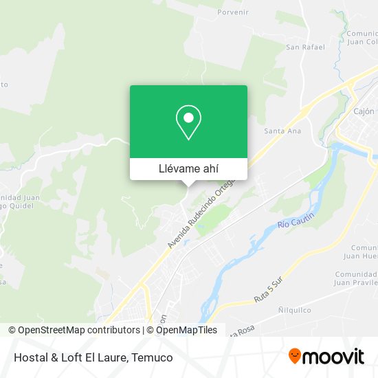 Mapa de Hostal & Loft El Laure