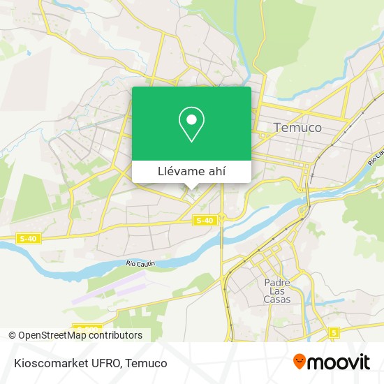 Mapa de Kioscomarket UFRO