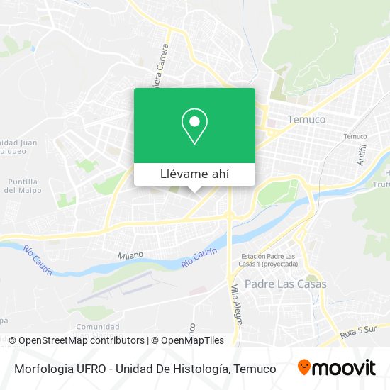 Mapa de Morfologia UFRO - Unidad De Histología