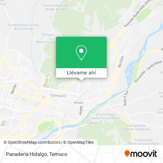 Mapa de Panaderia Hidalgo