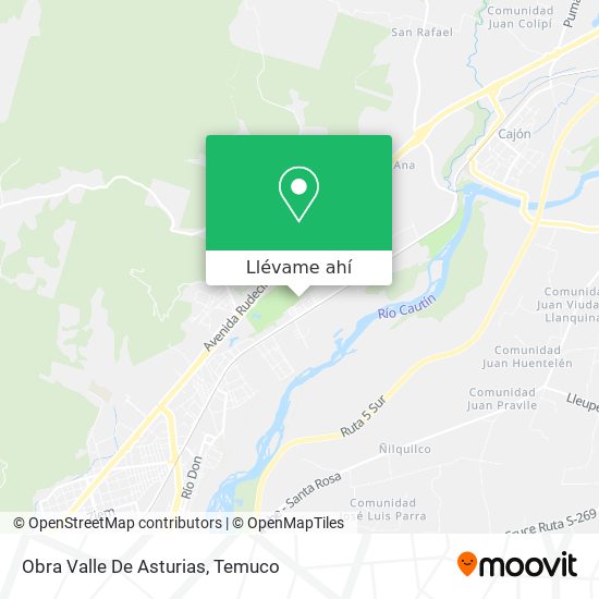 Mapa de Obra Valle De Asturias