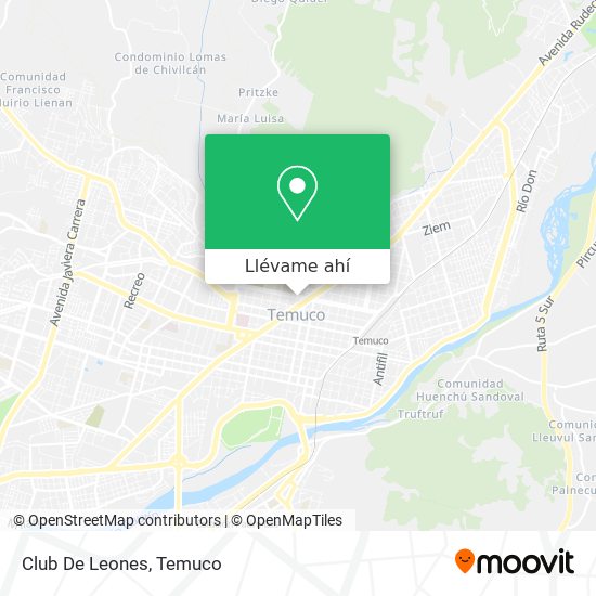 Cómo llegar a Club De Leones en Temuco en Autobús?