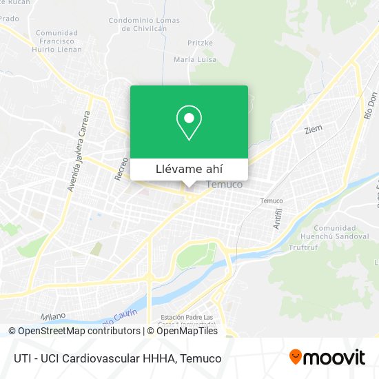 Mapa de UTI - UCI Cardiovascular HHHA