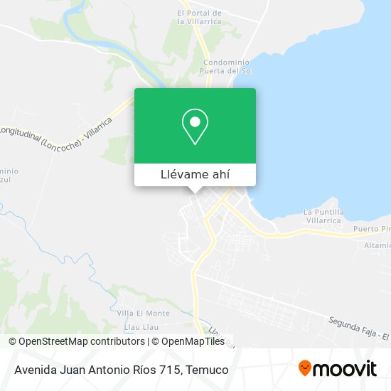 Mapa de Avenida Juan Antonio Ríos 715