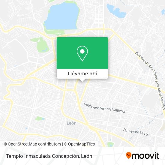 Mapa de Templo Inmaculada Concepción