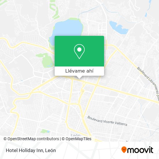 Mapa de Hotel Holiday Inn