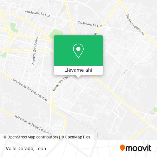 Cómo llegar a Valle Dorado en León en Autobús?