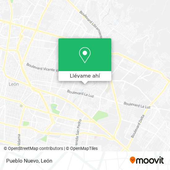 Mapa de Pueblo Nuevo