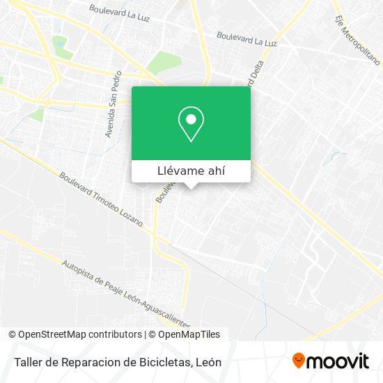 Mapa de Taller de Reparacion de Bicicletas