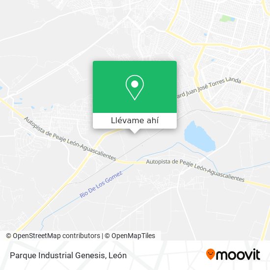 Mapa de Parque Industrial Genesis