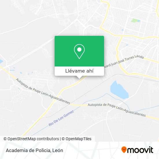 Mapa de Academia de Policia