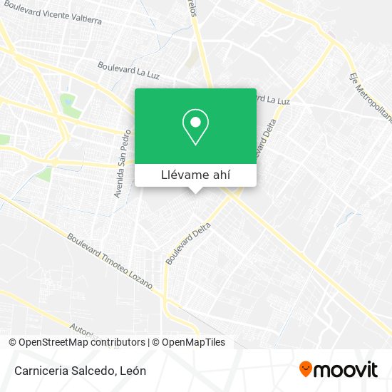 Mapa de Carniceria Salcedo