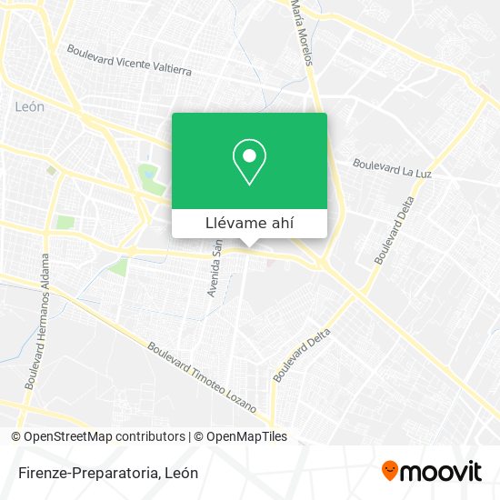 Mapa de Firenze-Preparatoria