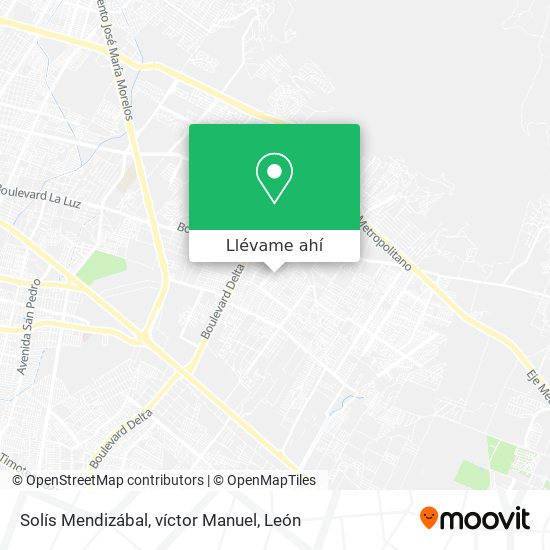 Mapa de Solís Mendizábal, víctor Manuel