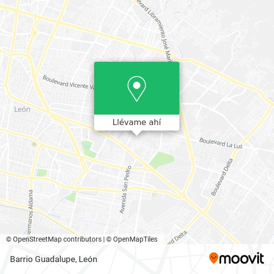 Mapa de Barrio Guadalupe