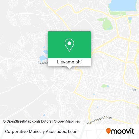 Mapa de Corporativo Muñoz y Asociados