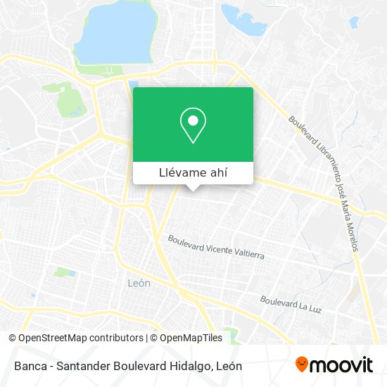 Cómo llegar a Banca - Santander Boulevard Hidalgo en León en Autobús?
