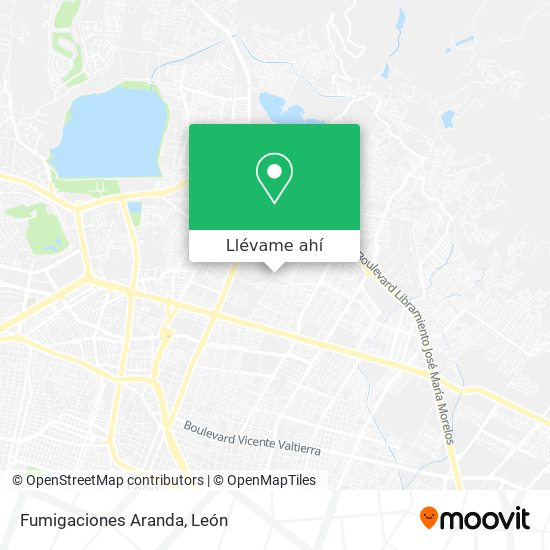 Mapa de Fumigaciones Aranda