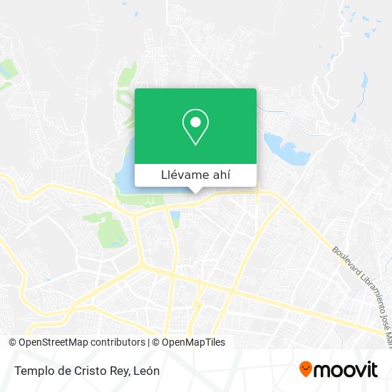 Mapa de Templo de Cristo Rey