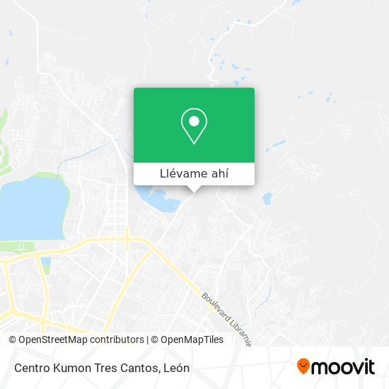 Mapa de Centro Kumon Tres Cantos