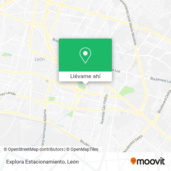 Mapa de Explora Estacionamiento