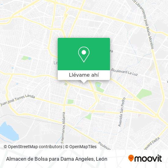 Mapa de Almacen de Bolsa para Dama Angeles