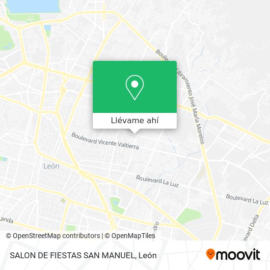 Mapa de SALON DE FIESTAS SAN MANUEL