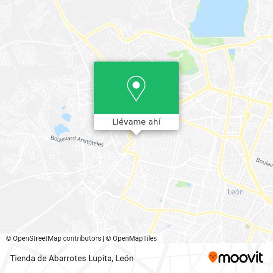 Mapa de Tienda de Abarrotes Lupita