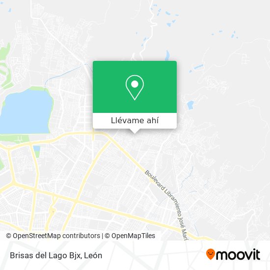 Mapa de Brisas del Lago Bjx