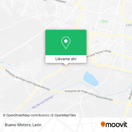 Mapa de Bueno Motors