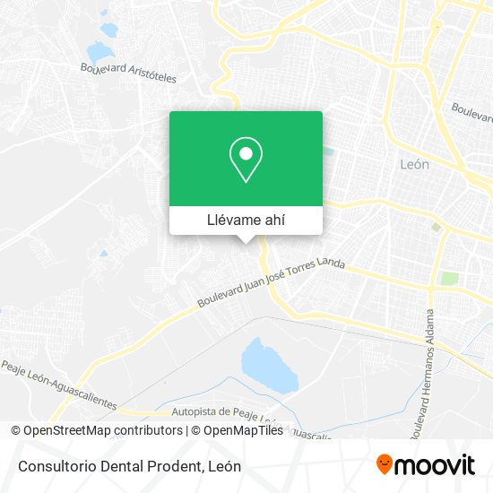 Mapa de Consultorio Dental Prodent