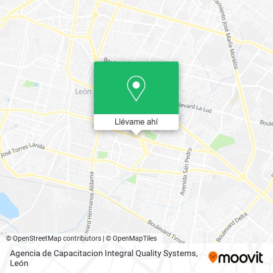 Mapa de Agencia de Capacitacion Integral Quality Systems