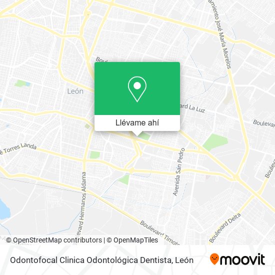 Mapa de Odontofocal Clinica Odontológica Dentista