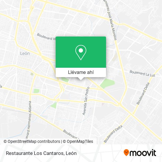 Mapa de Restaurante Los Cantaros