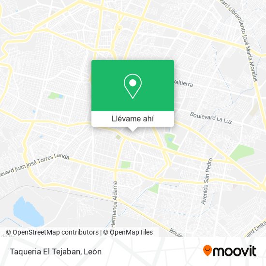 Mapa de Taqueria El Tejaban