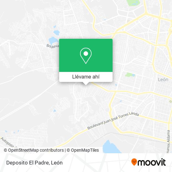 Mapa de Deposito El Padre