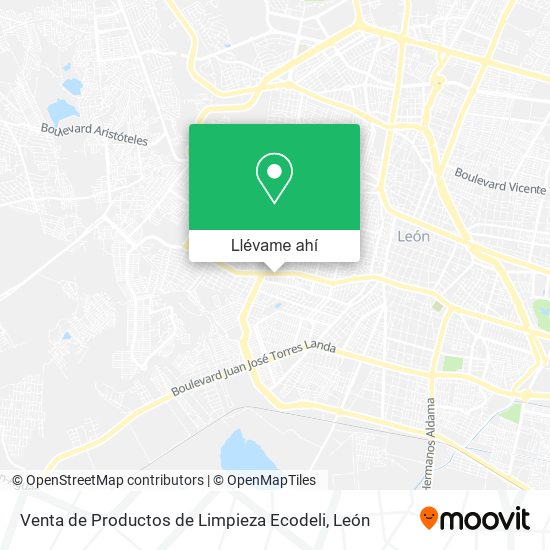 Mapa de Venta de Productos de Limpieza Ecodeli