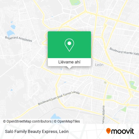 Mapa de Saló Family Beauty Express