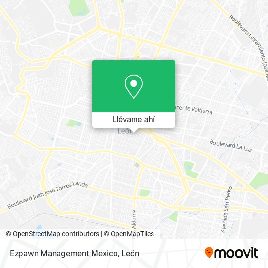 Mapa de Ezpawn Management Mexico