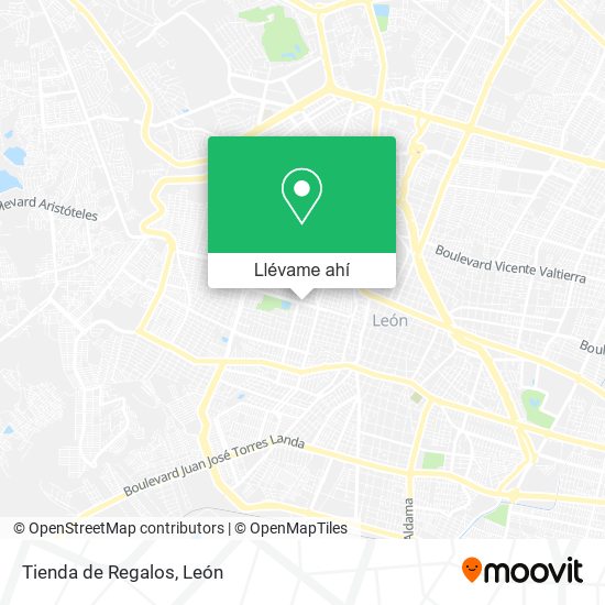 Mapa de Tienda de Regalos