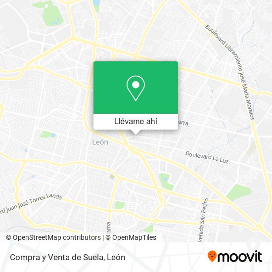 Mapa de Compra y Venta de Suela