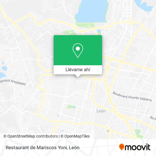 Cómo llegar a Restaurant de Mariscos Yoni en León en Autobús?
